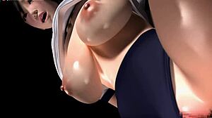 이 3D 만화 포르노에서 Umemaros의 큰 가슴과 깊은 목을 준비하십시오