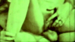 Dark lantern entertainment presents a group of swingers in a retro porn video
