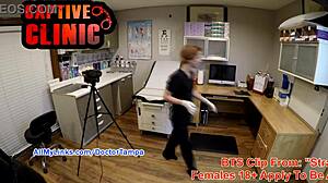 Schau dir das volle HD-Video von Jasmine Roses an, wie sie in einem Krankenhaus schmutzig spielt