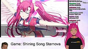 Vtuber streams Shining Song Starnova Aki route deel 6