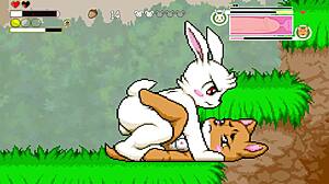 Furry porn gameplay: Watch a naughty rabbit toy come to life